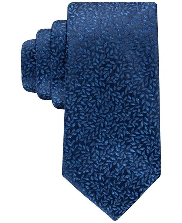 カルバンクライン メンズ アクセサリー ネクタイ Calvin Klein Mens Eastwood Botanical Tie Navy ネイビー 11,455円
