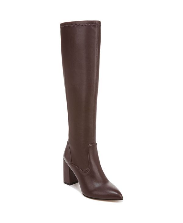 フランコサルト レディース シューズ ブーツ・レインブーツ ヒール Franco Sarto Womens Katherine Block Heel Pointed Toe Knee High Boo
