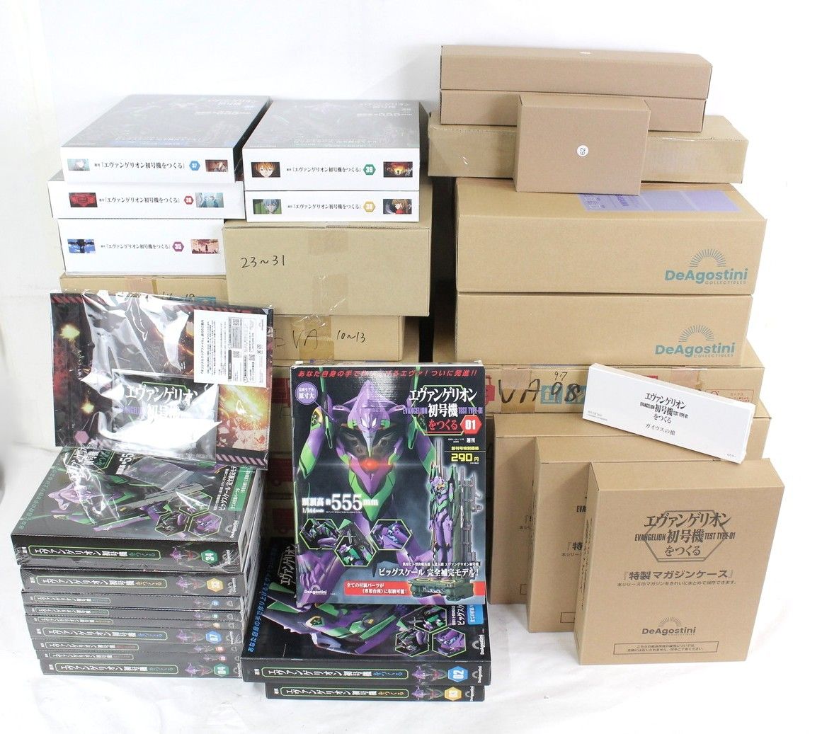 デアゴスティーニ エヴァンゲリオン 初号機をつくる 1-108巻 庵野秀明 アニメ 模型 ホビー 未組立 ITC9W3V77DWU-D-G120-byebye