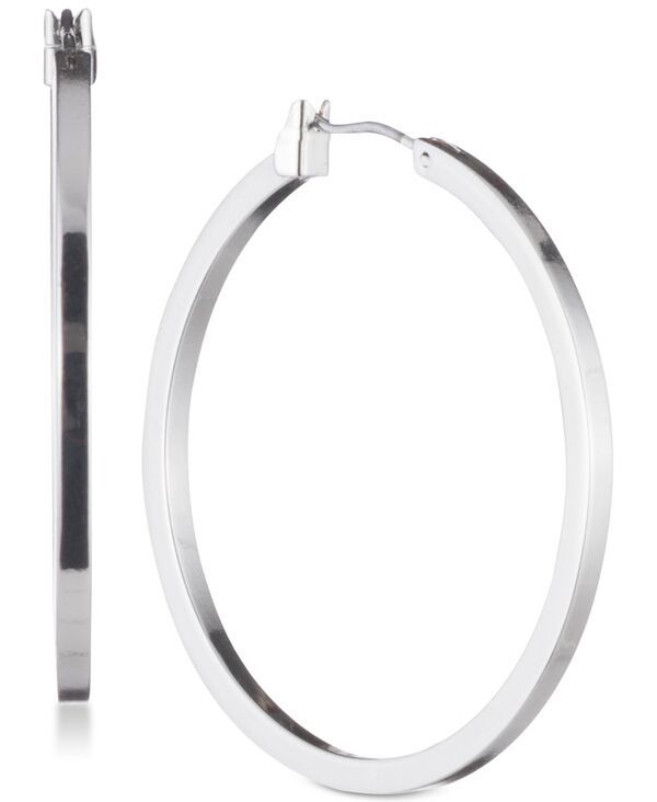 ダナ キャラン ニューヨーク レディース アクセサリー ピアス・イヤリング DKNY 12 Thin Hoop Earringsilver シルバー