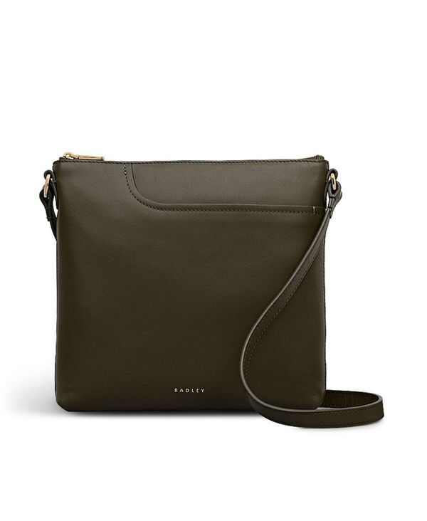 ラドリー ロンドン レディース バッグ ミニ レザー Radley London Pockets Mini Leather Ziptop Crossbody Bag Pineedle