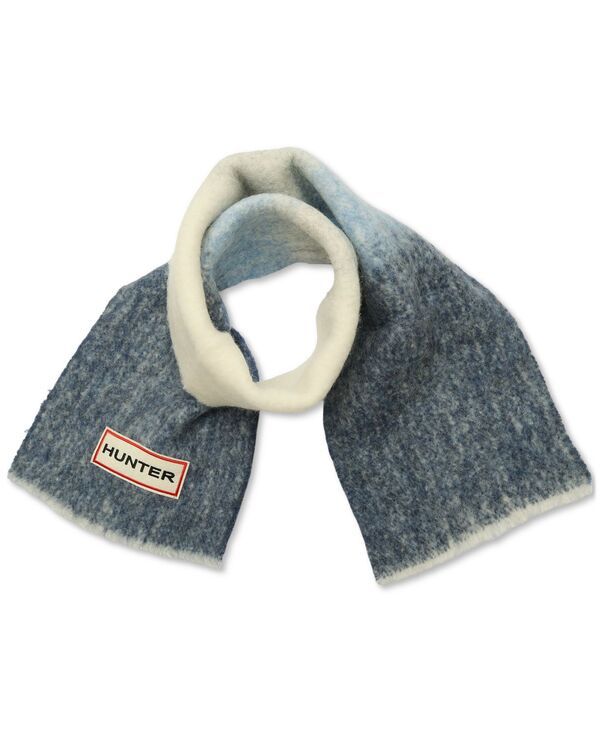 ハンター レディース アクセサリー マフラー・ストール・スカーフ Hunter Brushed Ombr Scarf Blue Multi ブルー
