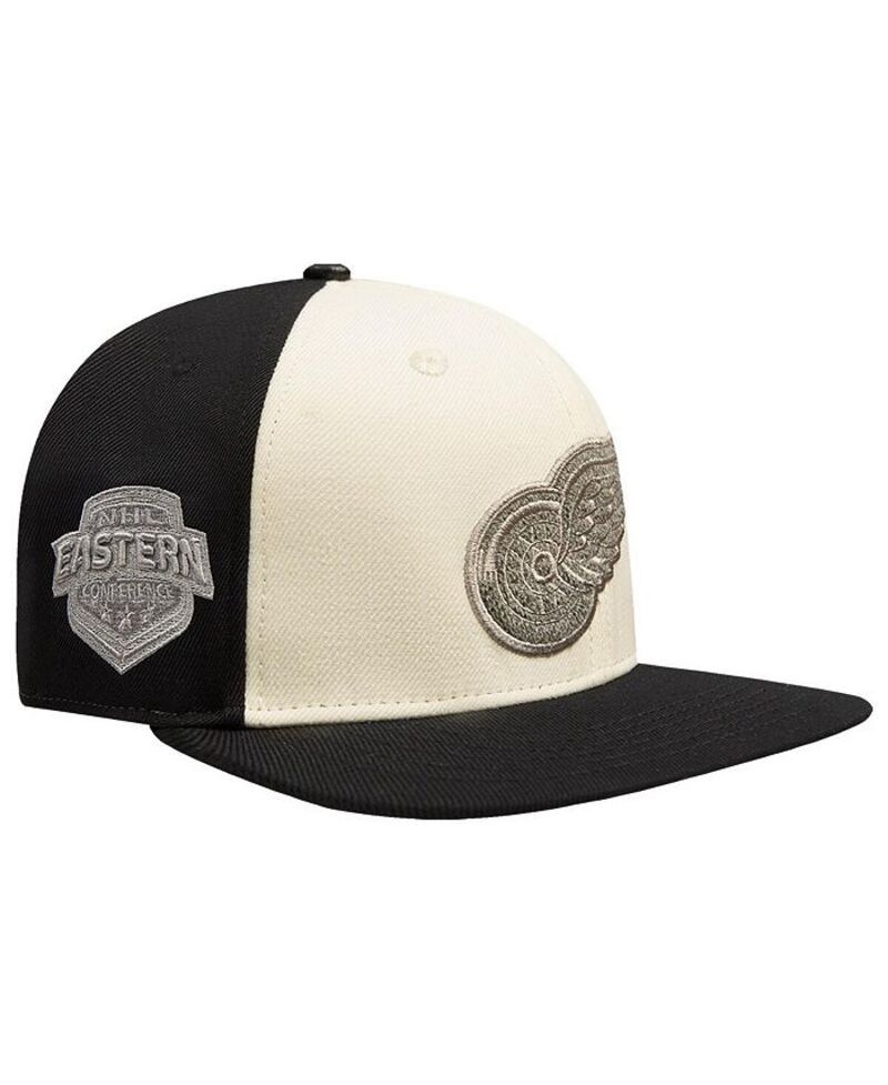 プロスタンダード メンズ アクセサリー 帽子 パイル Pro Standard Mens Cream Detroit Red Wings French Terry Snapback Hat Cream