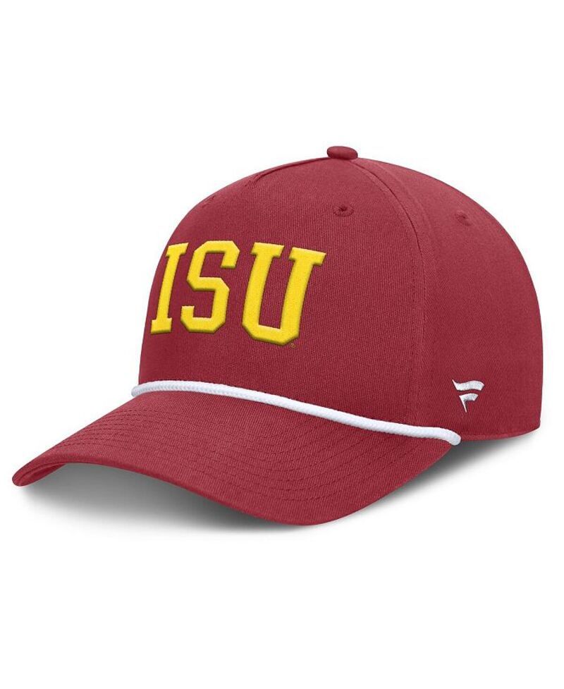 ファナティクス メンズ アクセサリー 帽子 Fanatics Mens Cardinal Iowa State Cyclones Foul Ball Rope Adjustable Hat Cardi