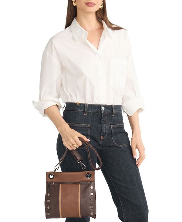 ハミット レディース バッグ レザー Hammittony Medium Leather Crossbody Bag Rust Copper ラスト