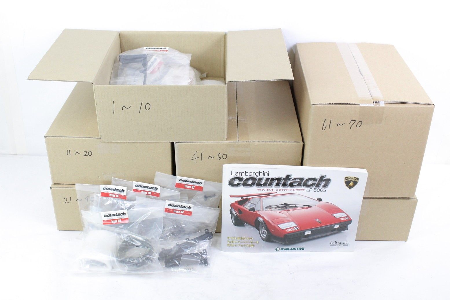 デアゴスティーニ ランボルギーニ カウンタック LP500S 1-80巻 車 模型 フィギュア ホビー未組立 ITBV3TS9FES5-D-G70-byebye 66,000円
