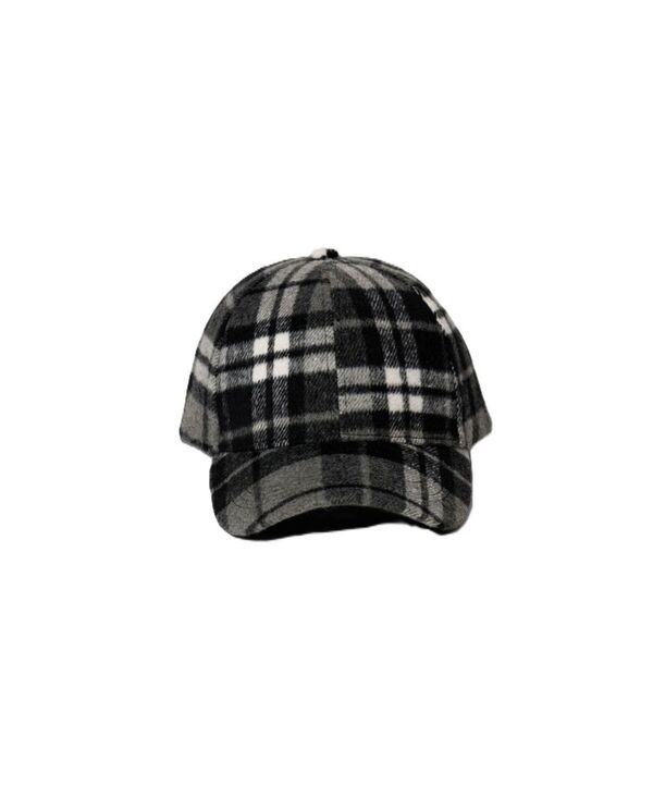 ハットアタック レディース アクセサリー 帽子 キャップ Hattack Check Cap Black check ブラック