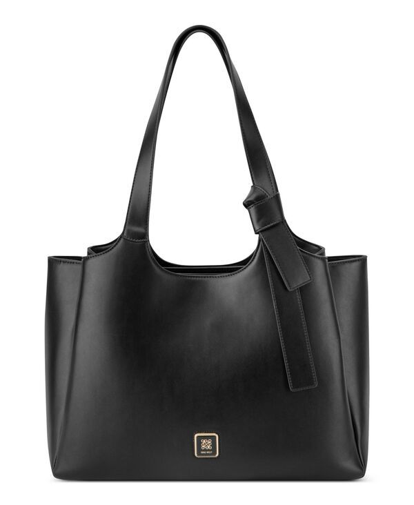 ナインウェスト レディース バッグ Nine West Lyra Large Laptop Tote Bag Black ブラック