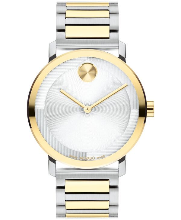 モバド メンズ アクセサリー 腕時計 Tシャツ Movado Mens Bold Evolution 20 Swiss Quartz TwoTone Stainless Steel Watch 40m 107,900円