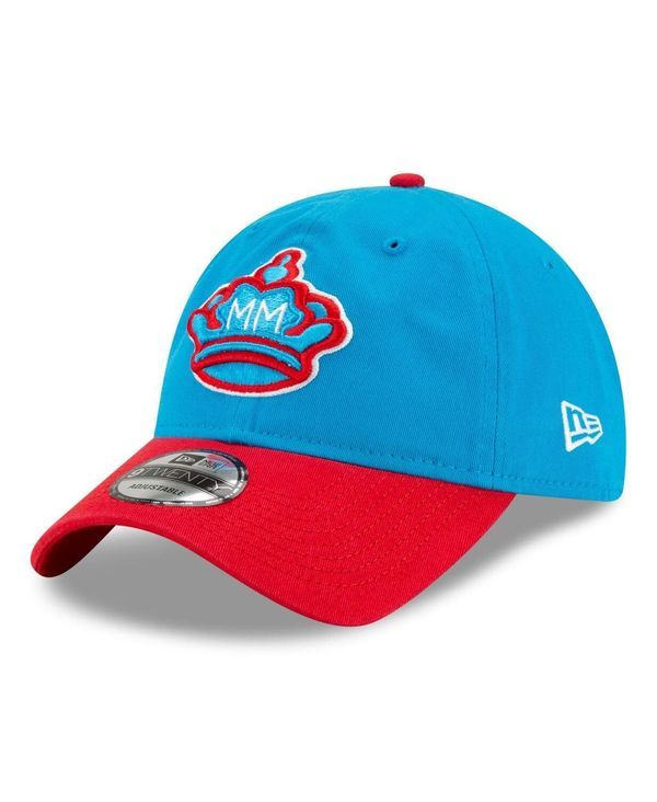 ニューエラ メンズ アクセサリー 帽子 New Era Mens Blue Red Miami Marlins City Connect 9TWENTY Adjustable Hat Blue Red 8,954円