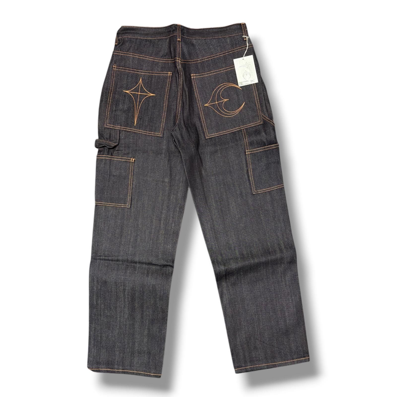 未使用 THUG CLUB 25AW ANGELS WORK PANTS ワークデニムパンツ ジーンズ サグクラブ TC25PT2601 インディゴ 2 （17179M） 未使用 THUG CLUB 25AW ANGELS WORK PANTS ワークデニムパンツ