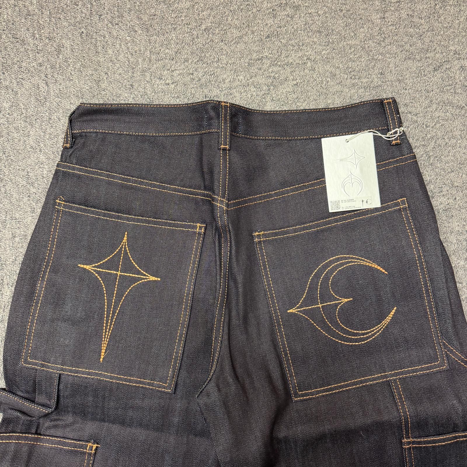 未使用 THUG CLUB 25AW ANGELS WORK PANTS ワークデニムパンツ