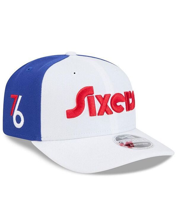 ニューエラ メンズ アクセサリー 帽子 New Era Mens White Philadelphia 76ers 202425 City Edition 9SEVENTY StretchSnap H 10,514円