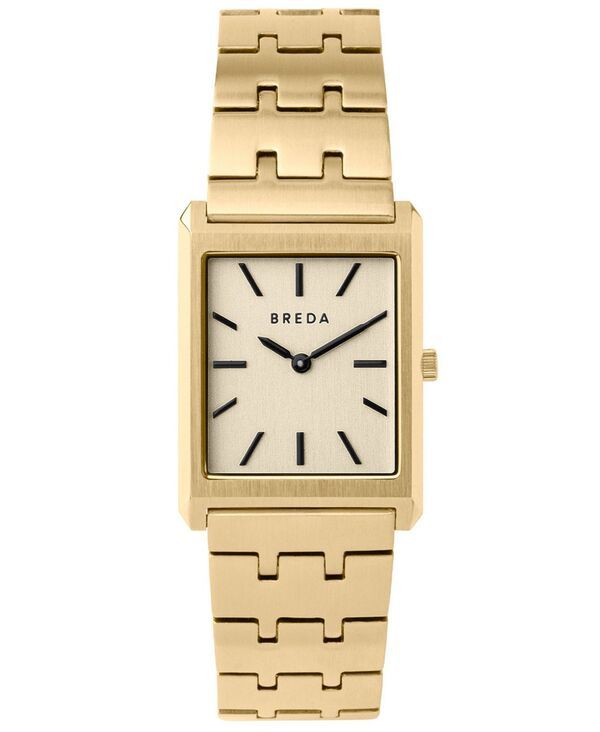 ブレダ レディース アクセサリー 腕時計 Tシャツ BREDA Womens Virgil Gold Stainlessteel Bracelet Watch 26mm GoldChampagne ゴ