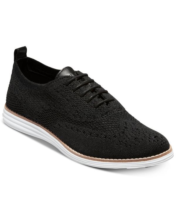 コールハーン レディース シューズ スニーカー オックスフォード Cole Haan Womens OriginalGrand Stitchlite Oxfords BlackWhite ホワイト