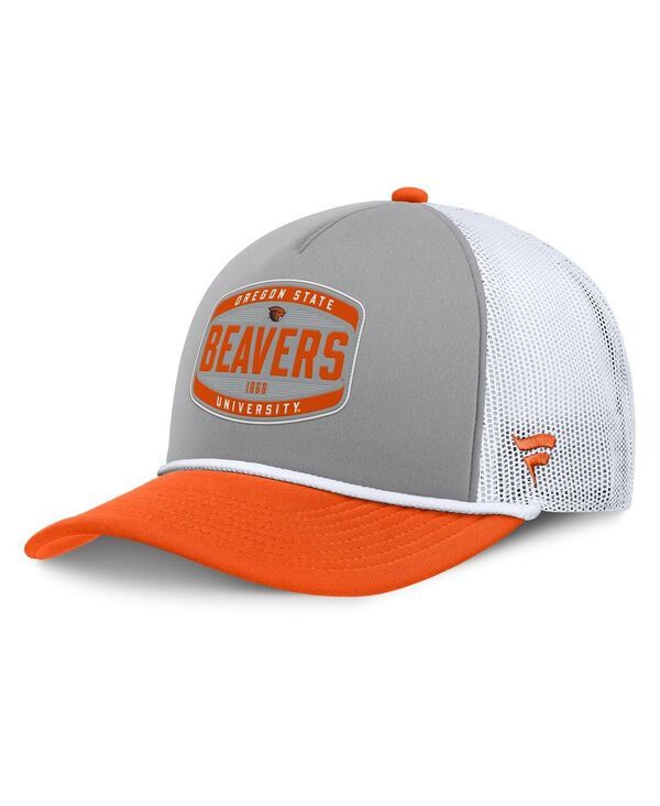 ファナティクス メンズ アクセサリー 帽子 Fanatics Mens GrayOrange Oregon State Beavers Course FoamFront Adjustable Truc 7,650円