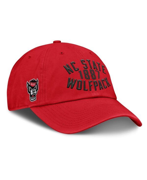 ファナティクス メンズ アクセサリー 帽子 Fanatics Mens Red NC State Wolfpack Archer Adjustable Hat Red レッド