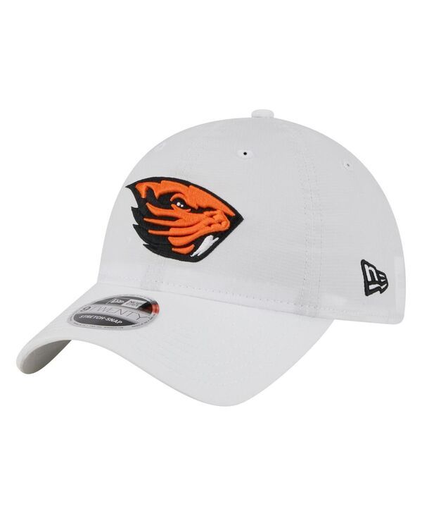 ニューエラ メンズ アクセサリー 帽子 New Era Mens White Oregon State Beavers Active Ripstop 9TWENTY Adjustable Hat Wh