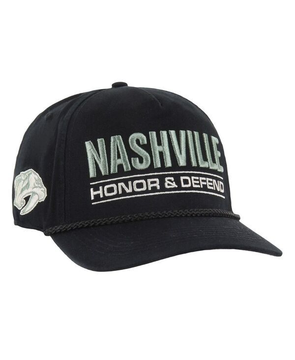 47 ブランド メンズ アクセサリー 帽子 47 Brand Mens Black Nashville Predators OHT Military Appreciation Homeland Hon