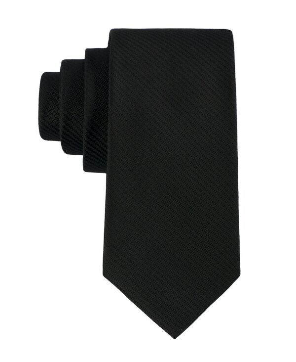 カルバンクライン メンズ アクセサリー ネクタイ Calvin Klein Mens Leah Micro Geometric Tie Black ブラック