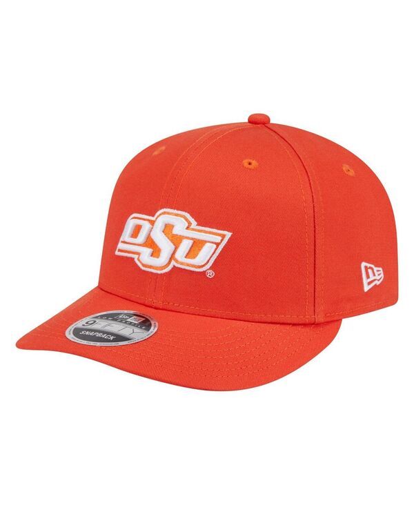 ニューエラ メンズ アクセサリー 帽子 New Era Mens Orange Oklahoma State Cowboys Low Profile 9FIFTY Snapback Hat Orang