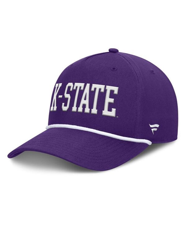 ファナティクス メンズ アクセサリー 帽子 Fanatics Mens Purple Kansas State Wildcats Foul Ball Rope Adjustable Hat Purpl 7,585円