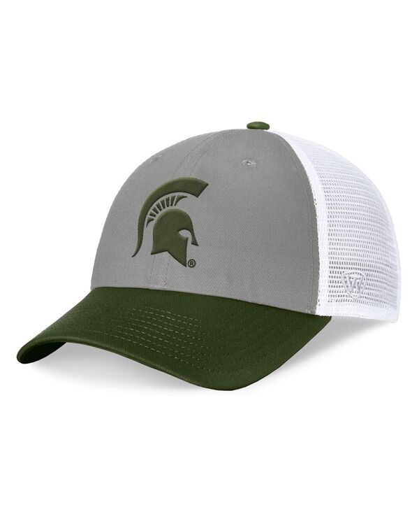 トップオブザワールド メンズ アクセサリー 帽子 Top of the World Mens GrayGreen Michigan State Spartans OHT Military Apprec