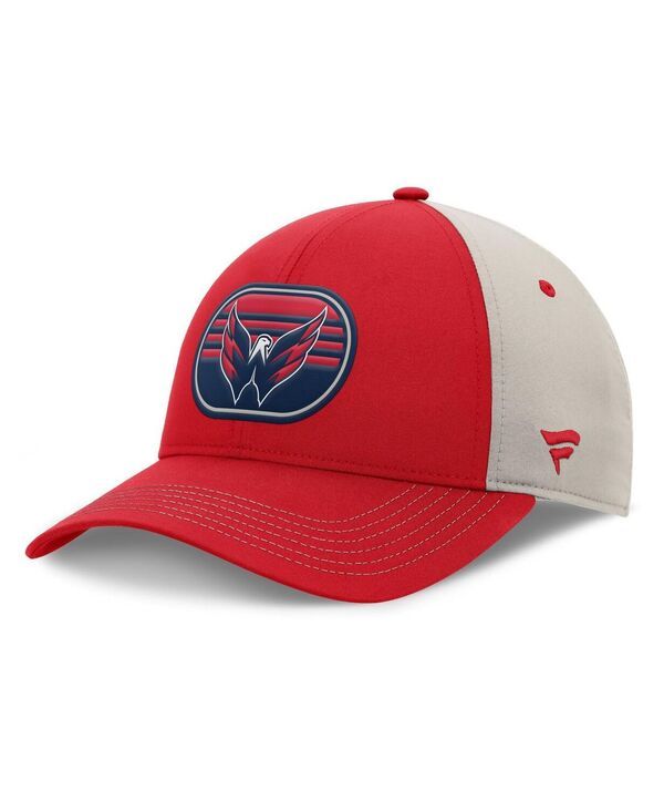 ファナティクス メンズ アクセサリー 帽子 キャップ Fanatics Mens RedGray Washington Capitals 2025 Stanley Cup Playoffs Locke