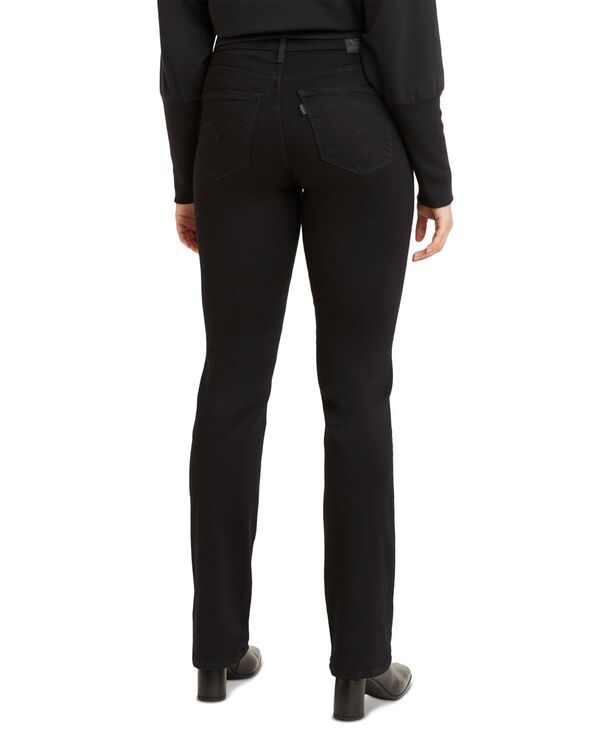 リーバイス レディース ボトムス デニムパンツ ストレート ジーンズ Levis 314 Shaping Straight Leg Jeans in Short Length Soft Black ブ リーバイス レディース ボトムス デニムパンツ ストレート ジーンズ Levis 314 Shaping Straight Leg Jeans in Short Length Soft Black ブ