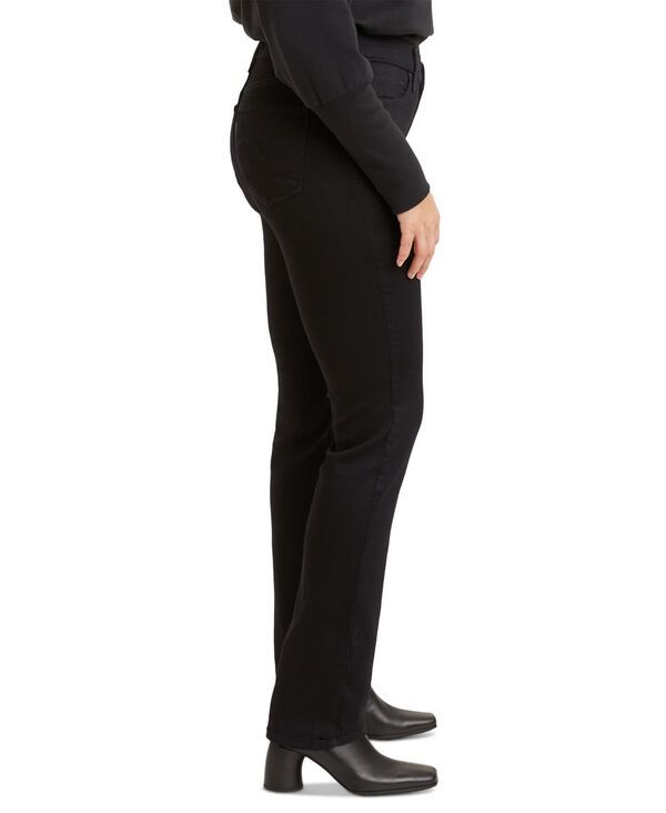 リーバイス レディース ボトムス デニムパンツ ストレート ジーンズ Levis 314 Shaping Straight Leg Jeans in Short Length Soft Black ブ リーバイス レディース ボトムス デニムパンツ ストレート ジーンズ Levis 314 Shaping Straight Leg Jeans in Short Length Soft Black ブ