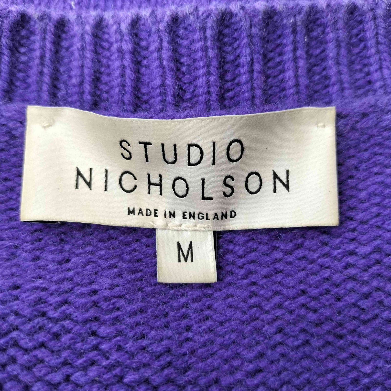 スタジオニコルソン STUDIO NICHOLSON 英国製 HEMYL ENGLISH LAMBSWOOL