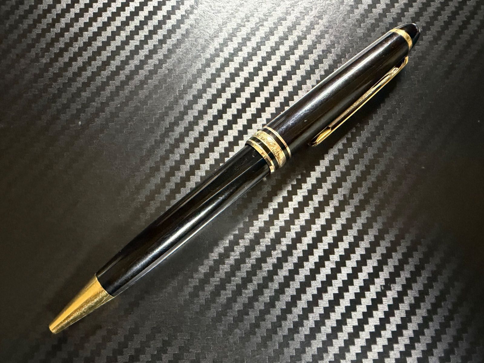 極美品 モンブラン montblanc マイスターシュテュック 164 ブラック