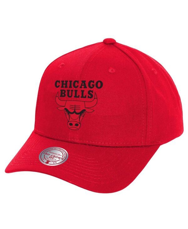 ミッチェルネス メンズ アクセサリー 帽子 Mitchell Ness Mens Red Chicago Bulls Fire Red Pro Crown Snapback Hat Red レッド 8,266円