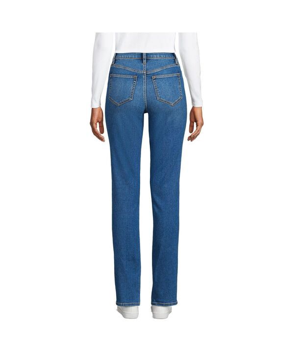 ランズエンド レディース ボトムス デニムパンツ ストレート ジーンズ Lands End Womens Recover High Rise Straight Leg Blue Jeans Indig ランズエンド レディース ボトムス デニムパンツ ストレート ジーンズ Lands End Womens Recover High Rise Straight Leg Blue Jeans Indig