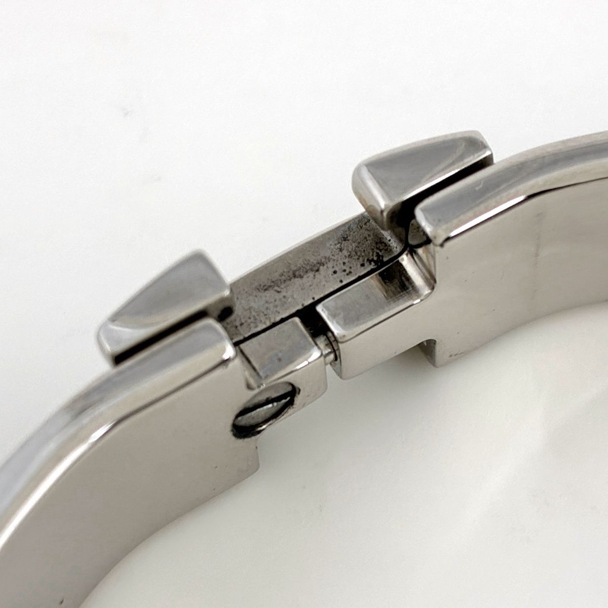 エルメス HERMES クリックH バングル エナメルブレスレット クリック