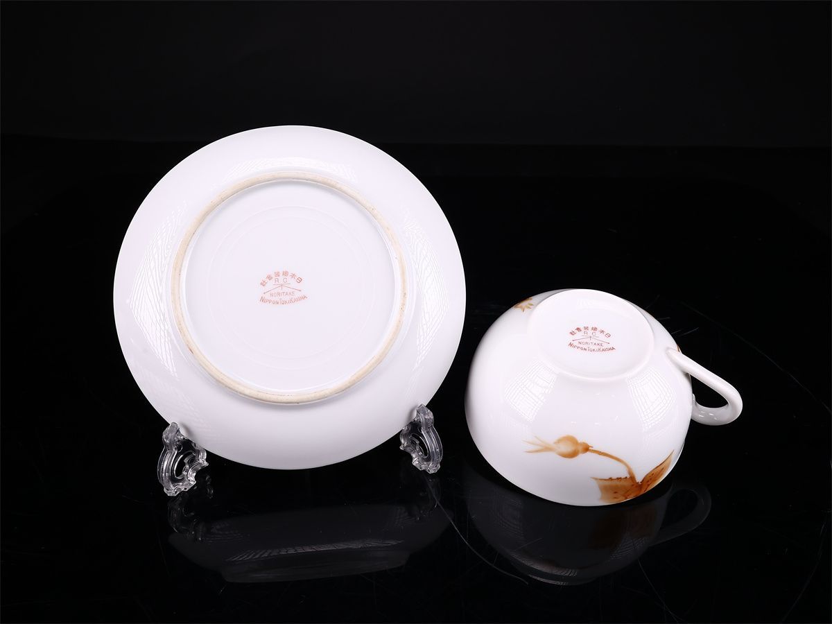Noritake 【オールドノリタケ】 日本陶器会社 RCマーク 黄薔薇 カップ