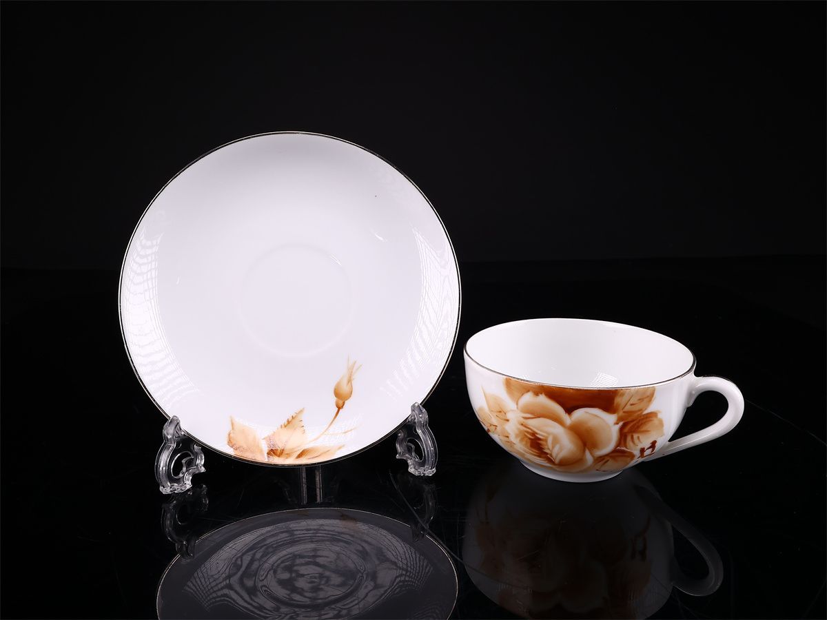 Noritake 【オールドノリタケ】 日本陶器会社 RCマーク 黄薔薇 カップ