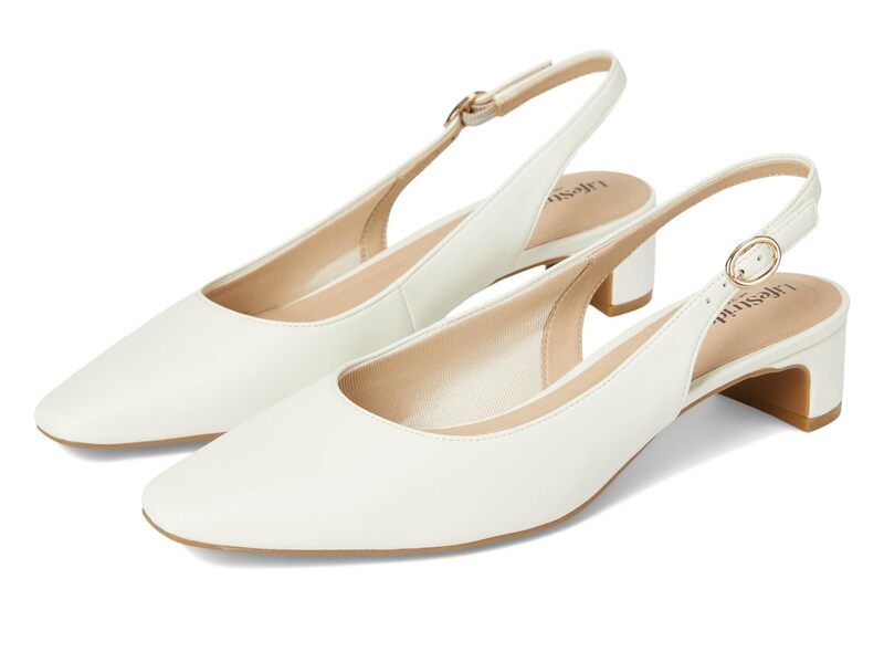 ライフストライド レディース シューズ ヒール LifeStride Lorena Bright white Fa ホワイト