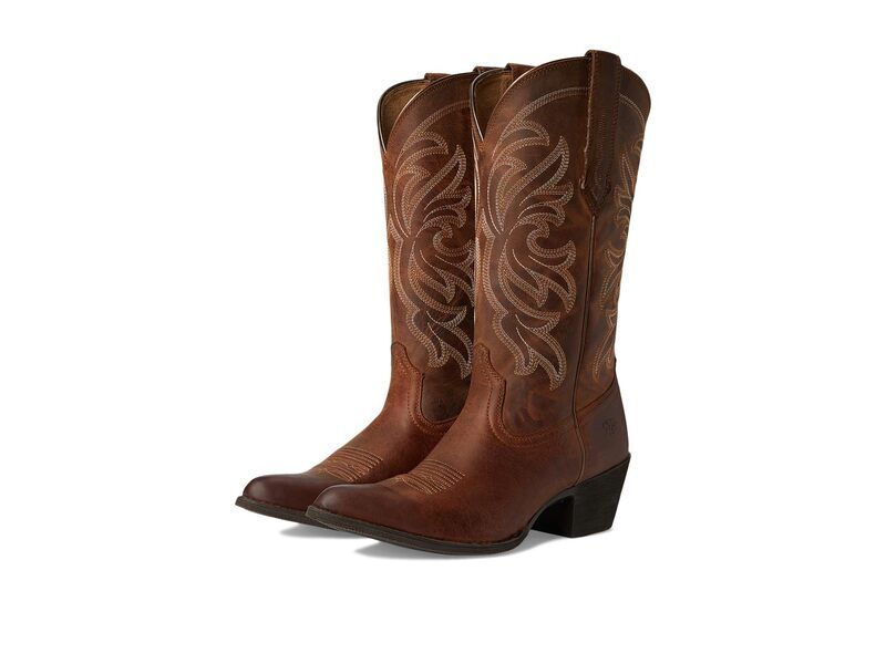 アリアト レディース シューズ ブーツ・レインブーツ Ariat Round Up Collins Western Boots Mahogany 40,820円