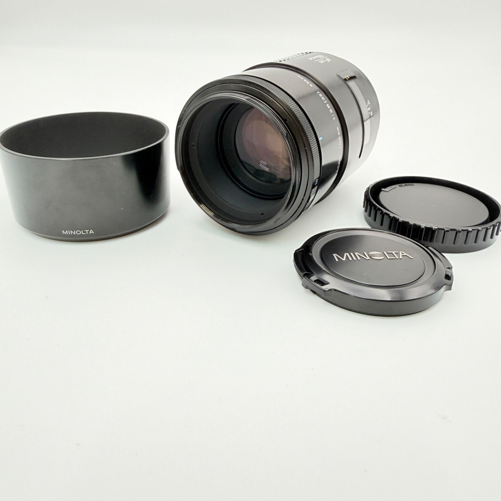 MINOLTA ミノルタ AF MACRO 100mm 2.8 (32) 単焦点レンズ (0734) 6,080円