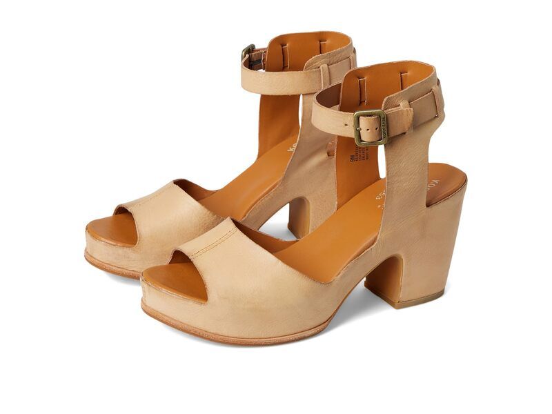 コークイーズ レディース シューズ ヒール KorkEase Stasia Natural