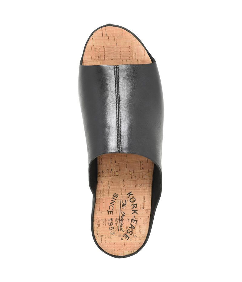 コークイーズ レディース シューズ ヒール KorkEase Yazmin Black ブラック