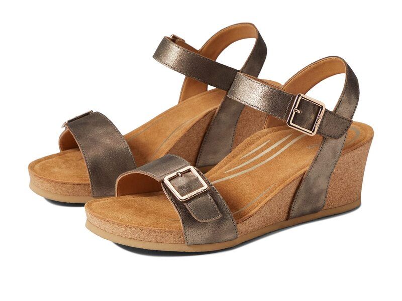 エイトレックス レディース シューズ ヒール Aetrex Lexa Bronze