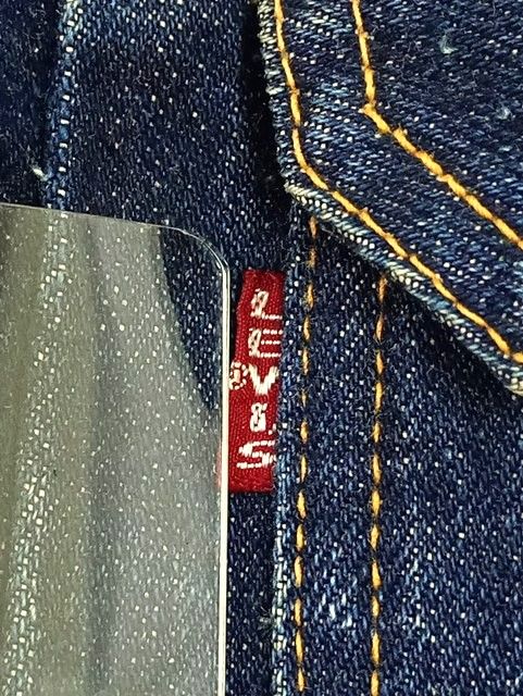 R752 [ヴィンテージ] LEVI'S リーバイス 507XX 2nd デニムジャケット インディゴ 革パッチ 両面ビッグE 均等V | ★ R752 [ヴィンテージ] LEVI'S リーバイス 507XX 2nd デニムジャケット