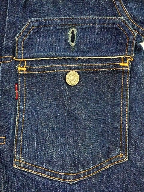 R752 [ヴィンテージ] LEVI'S リーバイス 507XX 2nd デニムジャケット