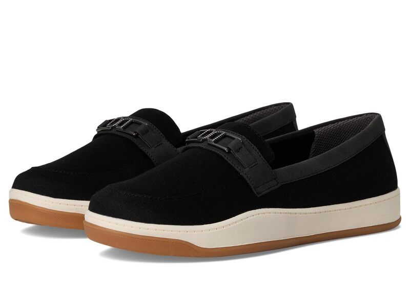ライフストライド レディース シューズ スリッポン・ローファー LifeStride Daydream LoaferMoc Shoes BlackVanilla ブラック