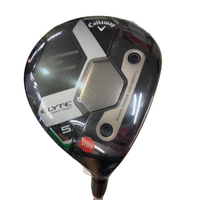 【中古】 キャロウェイ ELYTE MAX FAST 5W フェアウェイウッド FW LIN-Q GREEN 40 for CW(ELYTE FW) (フレックスS) メンズ 男性用 右利き 右用 Nランク ゴルフクラブ