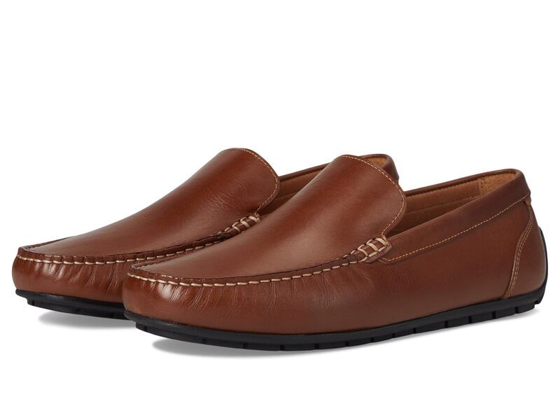 ジョンストンアンドマーフィー メンズ シューズ スリッポン・ローファー Johnston Murphy Beck Venetian Tan Full Grain タン