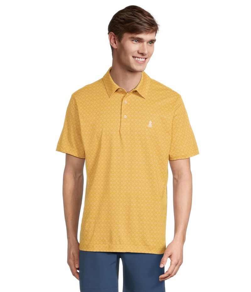 チャビーズ メンズ トップス シャツ Chubbies The Sundial Range Polo Gold Plaid ゴールド