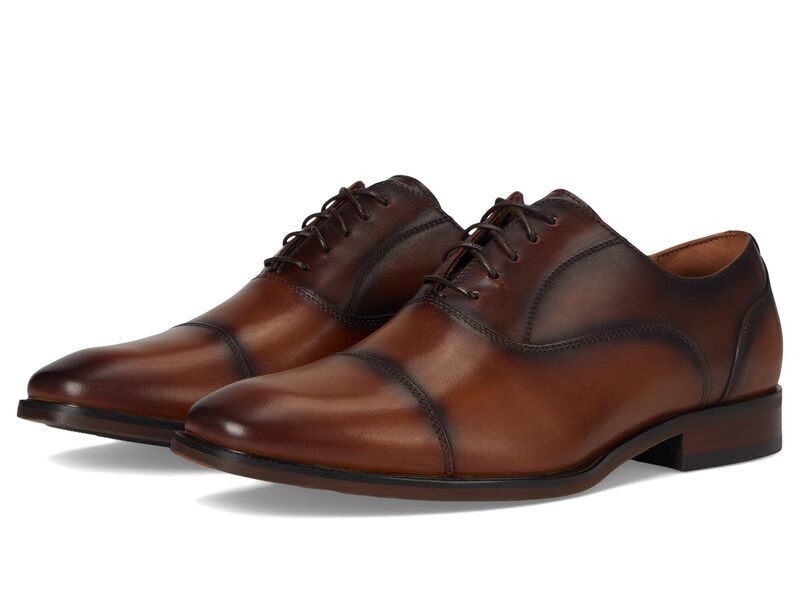 フローシャイム メンズ シューズ オックスフォード キャップ Florsheim Sorrento Lux Cap Toe Balmoral Oxford Cognac Multi マルチカラー 30,420円